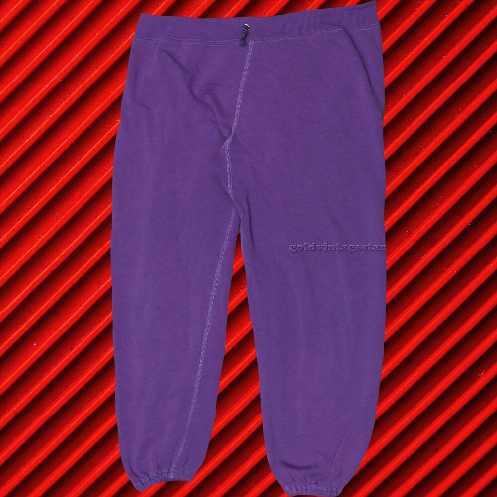 Vintage Sportswear Heather Purple Athletic Sweat Pants 30